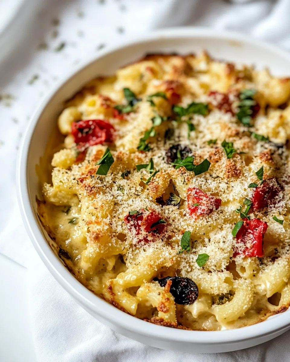 Pizza Supreme Mac and Cheese