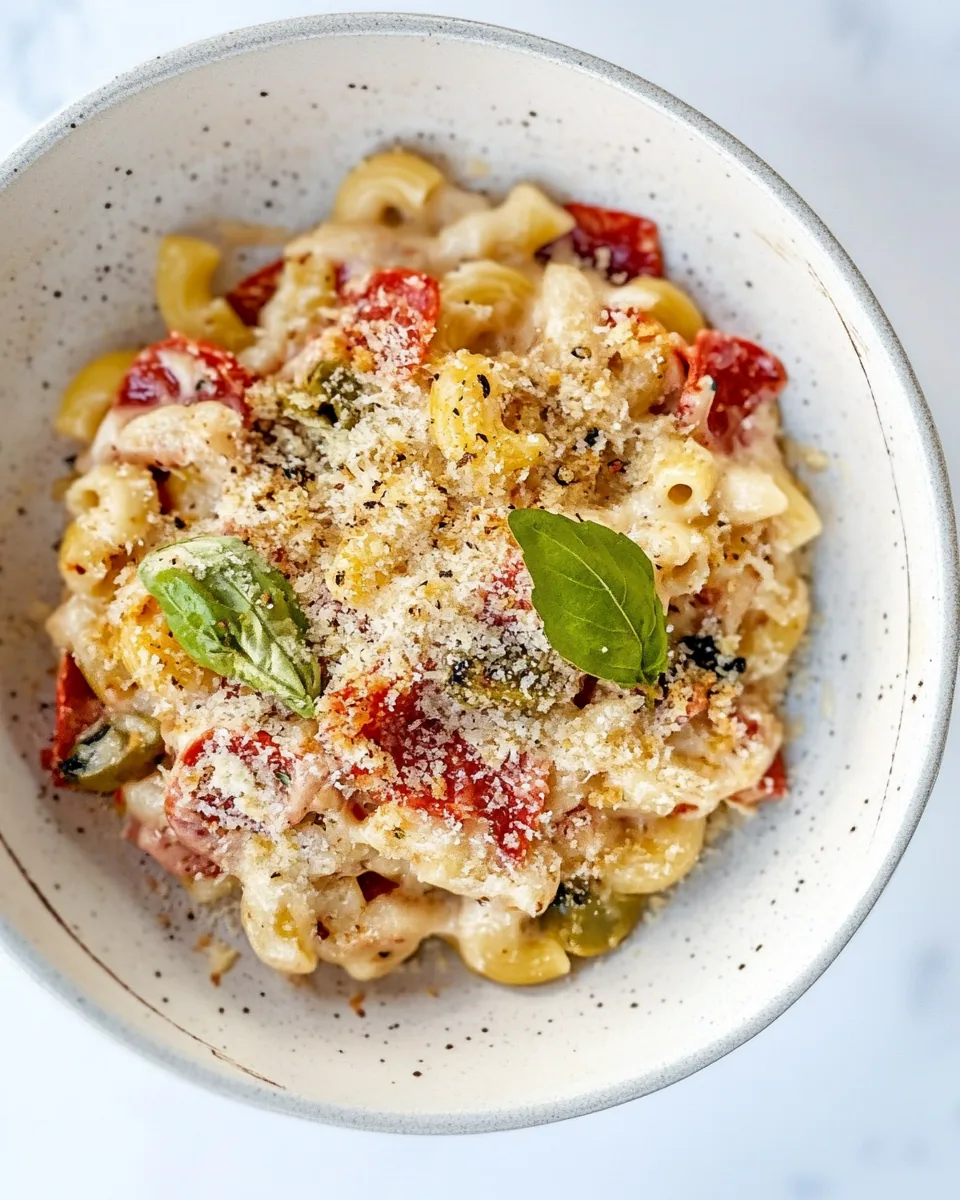 Pizza Supreme Mac and Cheese