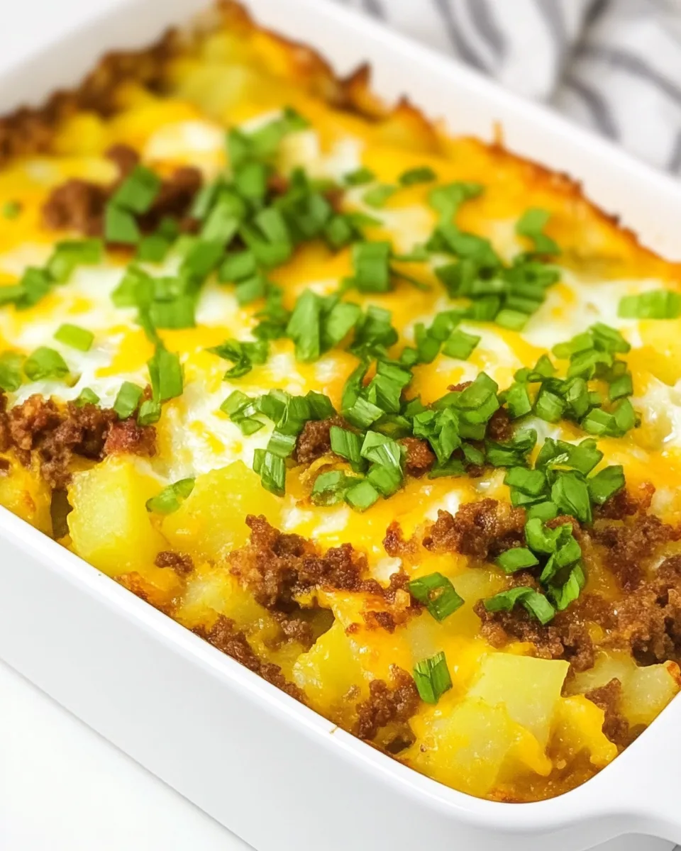 Potato Egg Casserole
