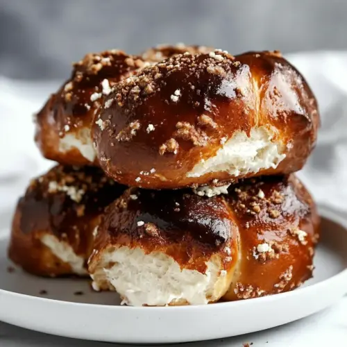 Pretzel Buns