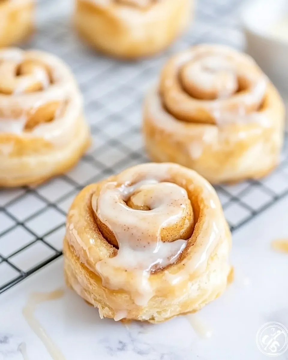 Puff Pastry Cinnamon Rolls