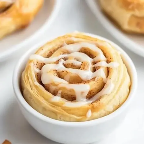 Puff Pastry Cinnamon Rolls