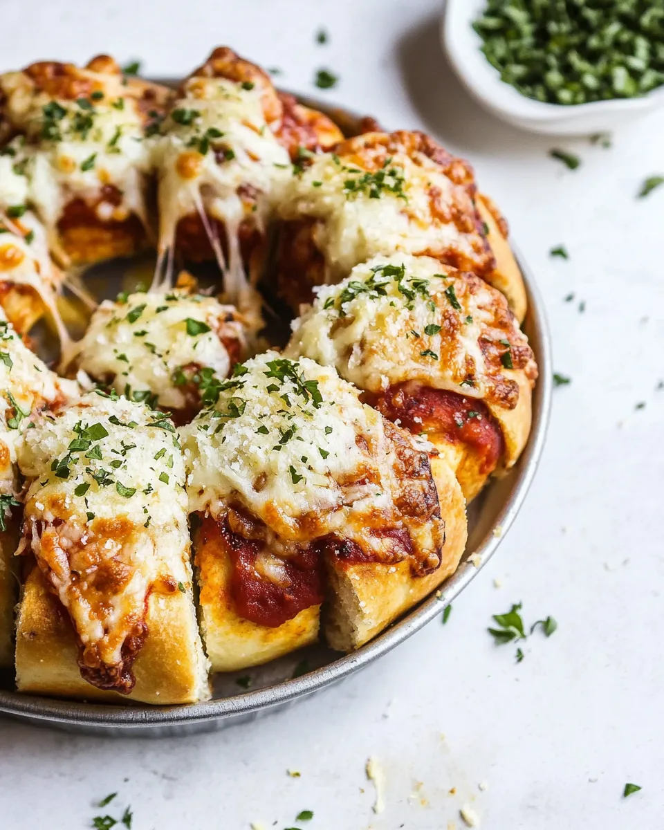 Pull Apart Pizza Bread