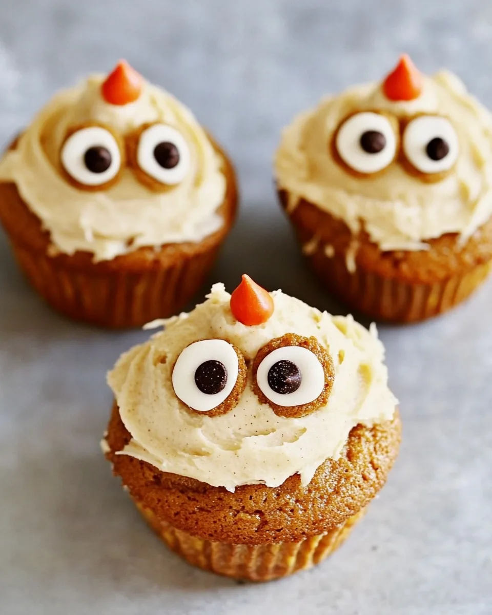Pumpkin Chip Cupcakes