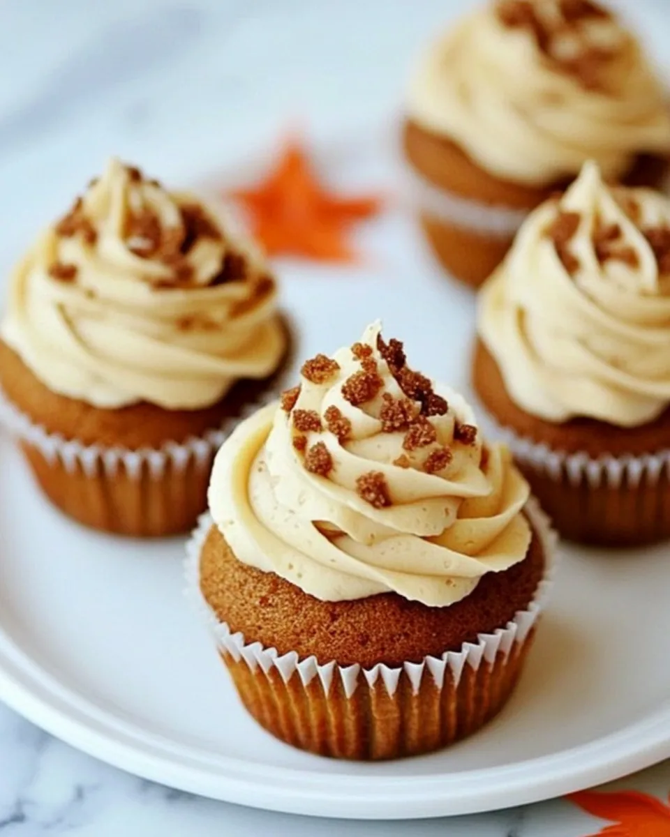 Pumpkin Chip Cupcakes