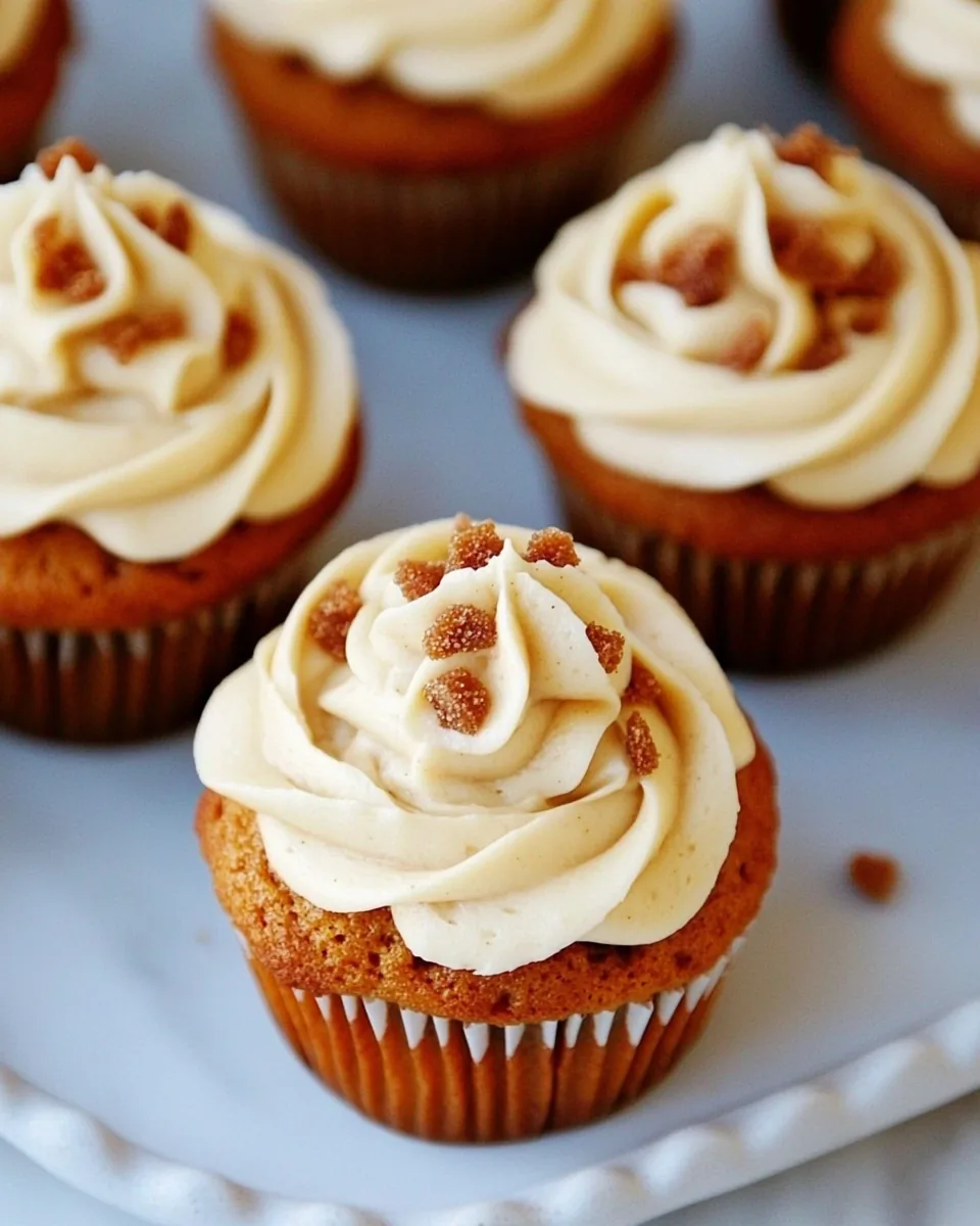 Pumpkin Chip Cupcakes