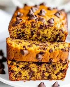 Pumpkin Chocolate Chip Bread