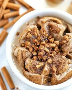 Pumpkin Cinnamon Roll Bake