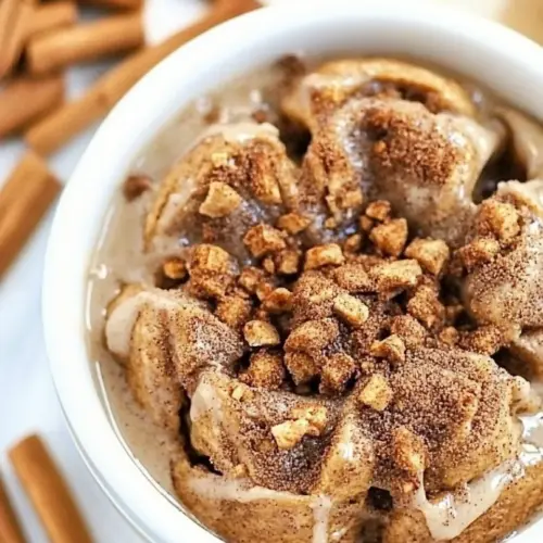 Pumpkin Cinnamon Roll Bake