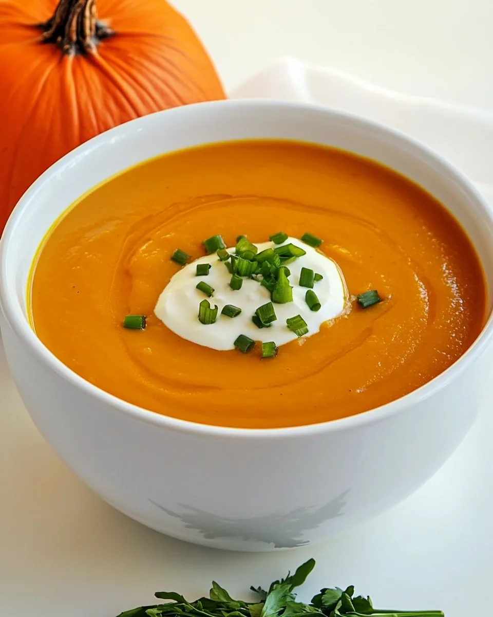 Pumpkin Ginger Soup