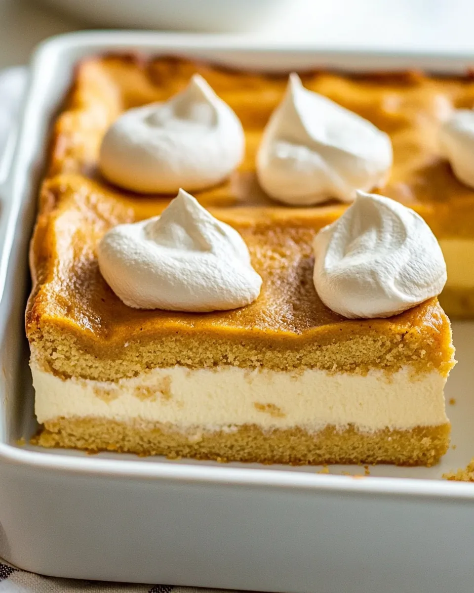 Pumpkin Magic Cake