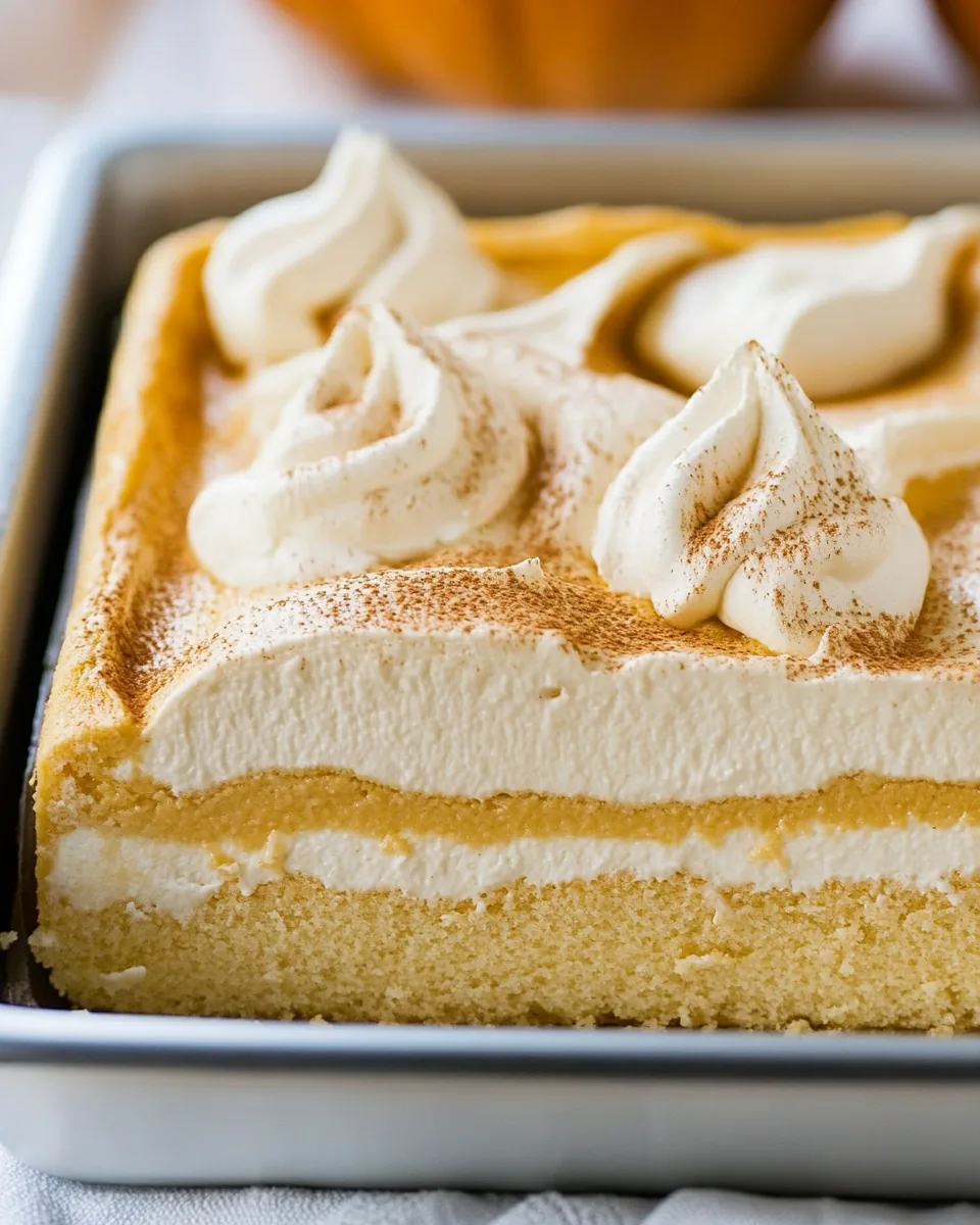 Pumpkin Magic Cake
