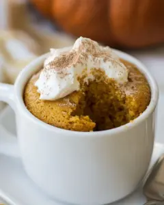 Pumpkin Mug Cake