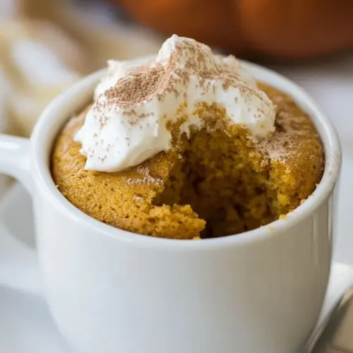 Pumpkin Mug Cake