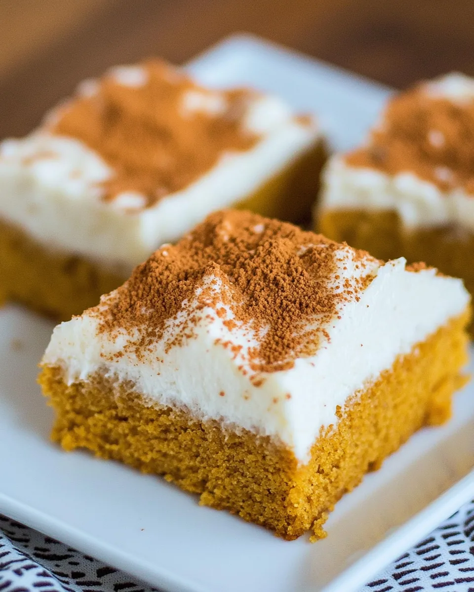 Pumpkin Sheet Cake