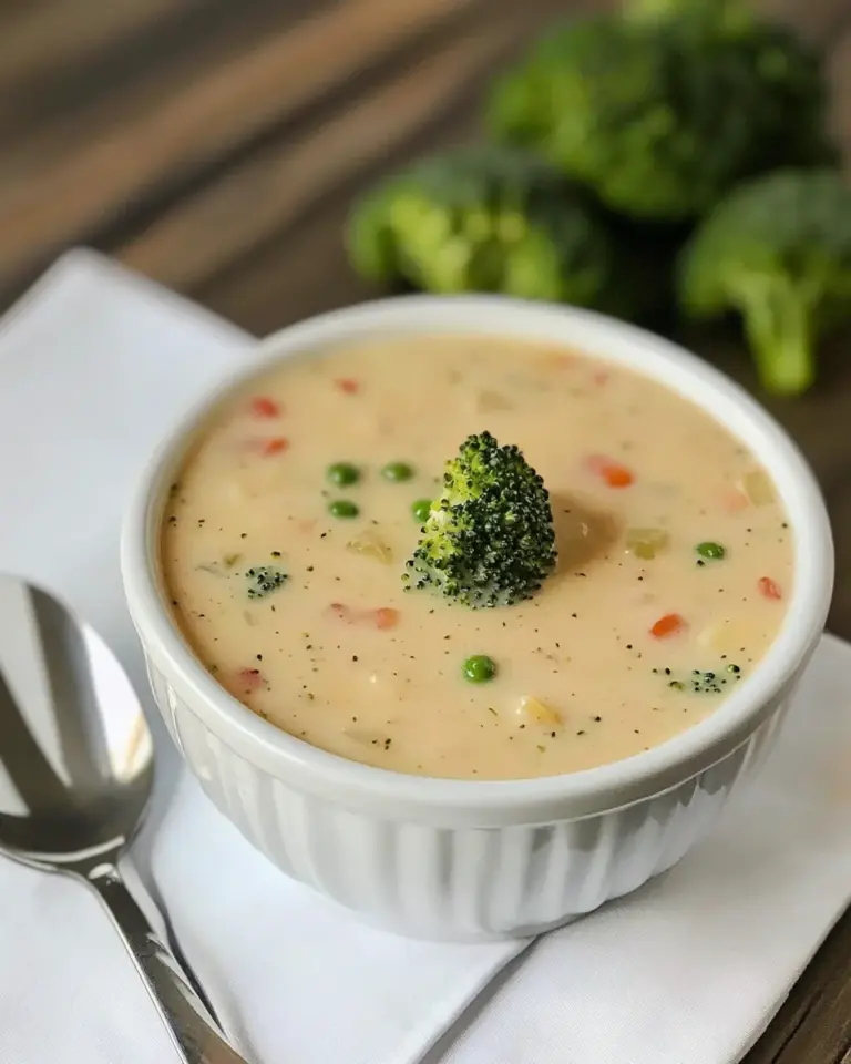 Queso Broccoli Potato Chowder