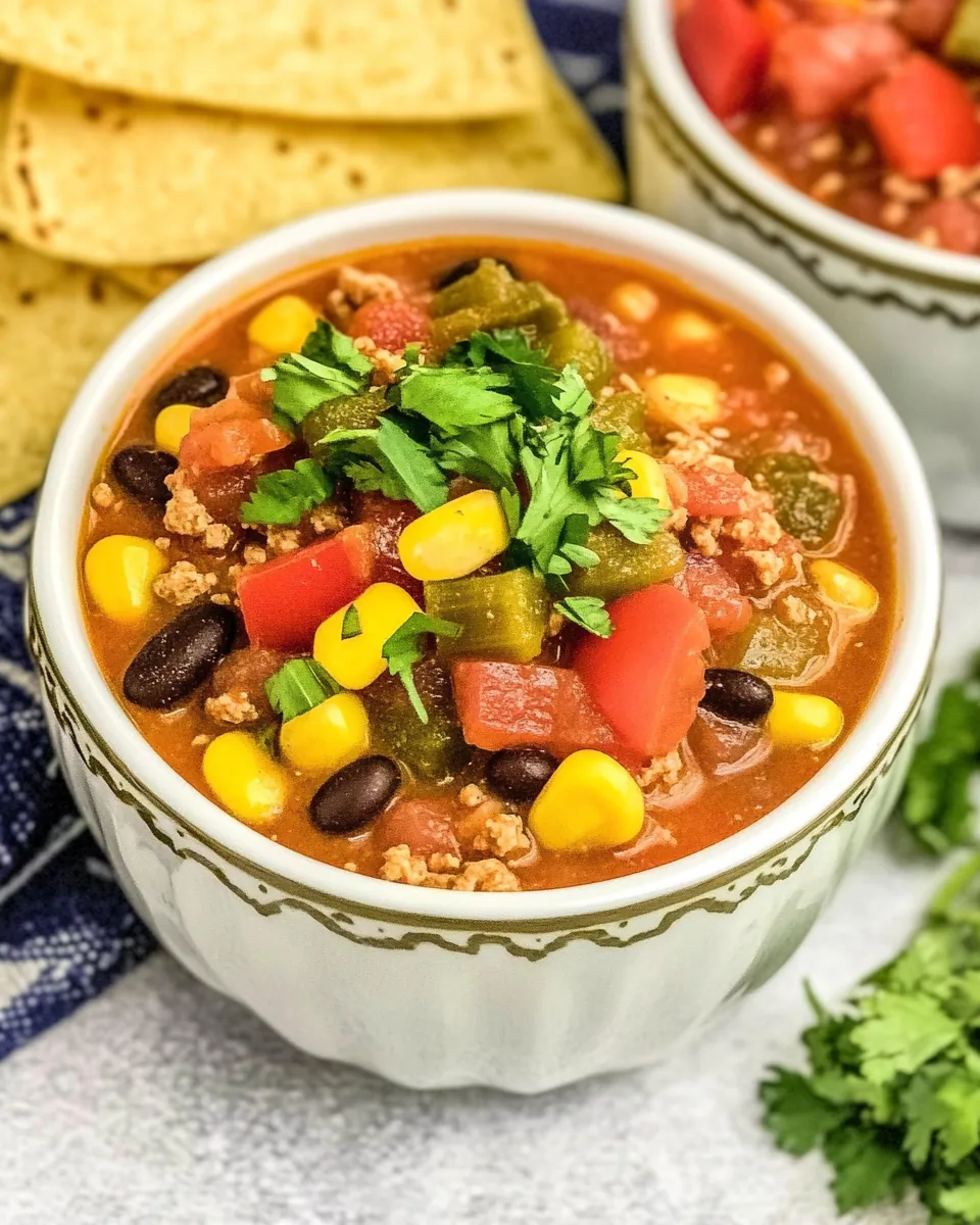 Queso Taco Soup