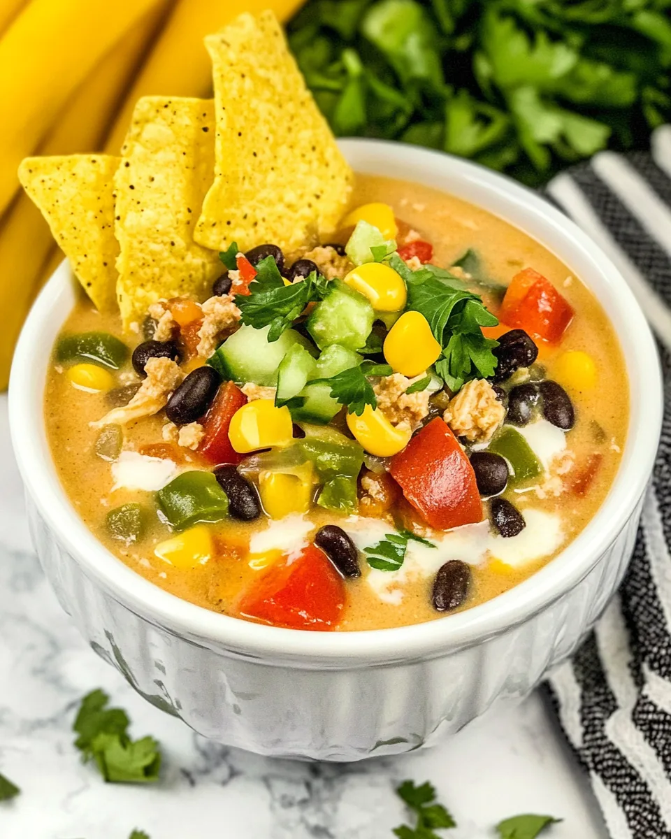 Queso Taco Soup