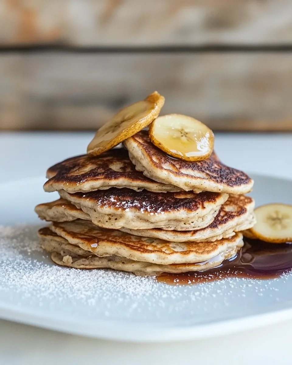 Quick Oatmeal Pancakes