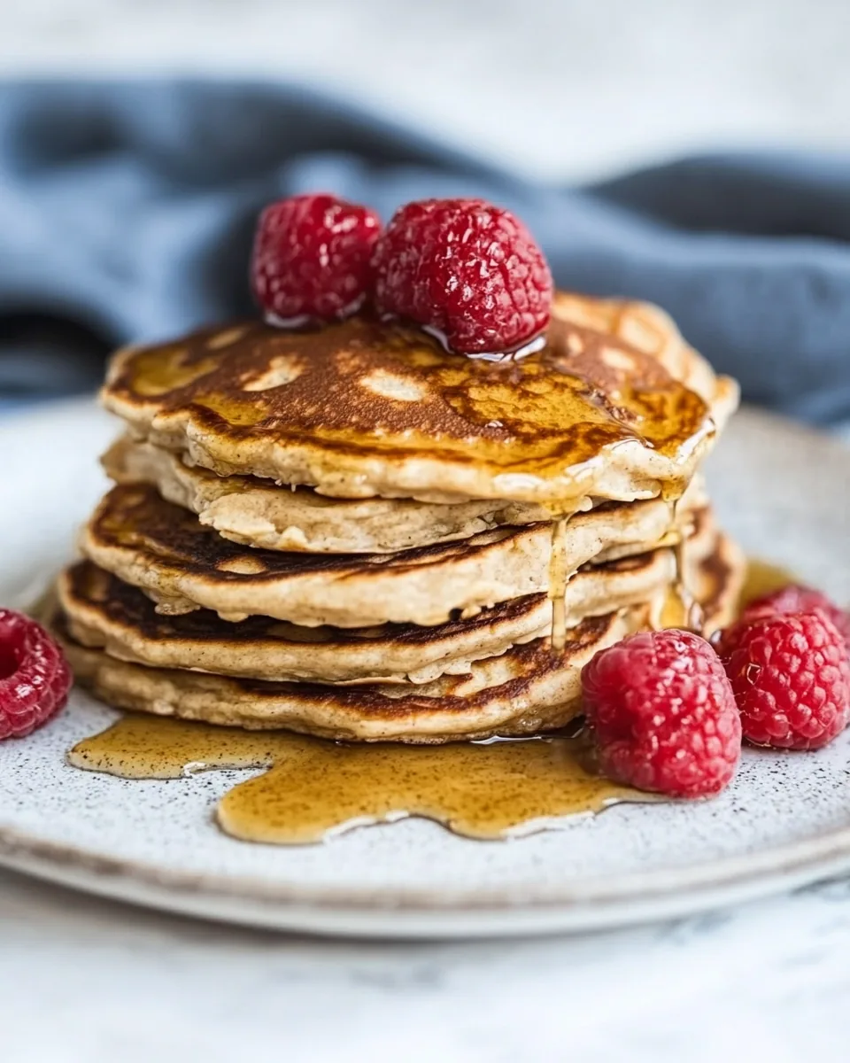 Quick Oatmeal Pancakes