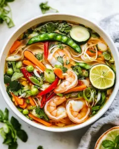 Quick Shrimp Pho