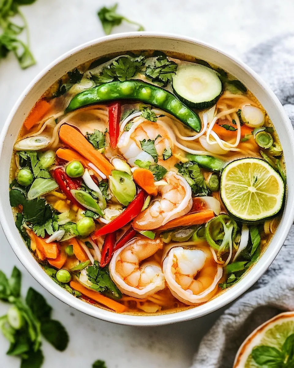 Quick Shrimp Pho