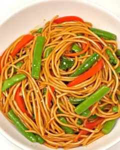 Quick Veggie Lo Mein