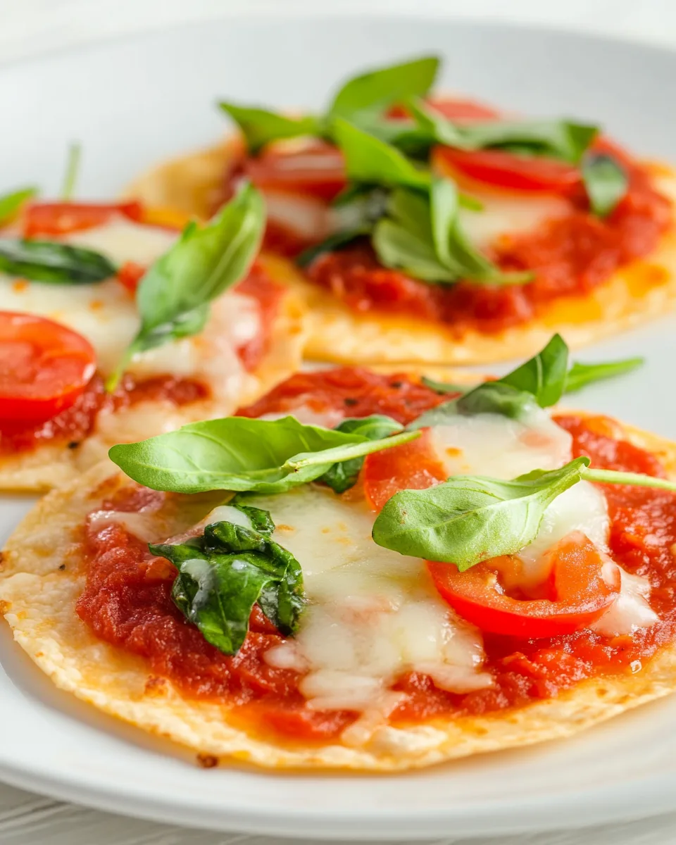Quick and Easy Tortilla Pizza