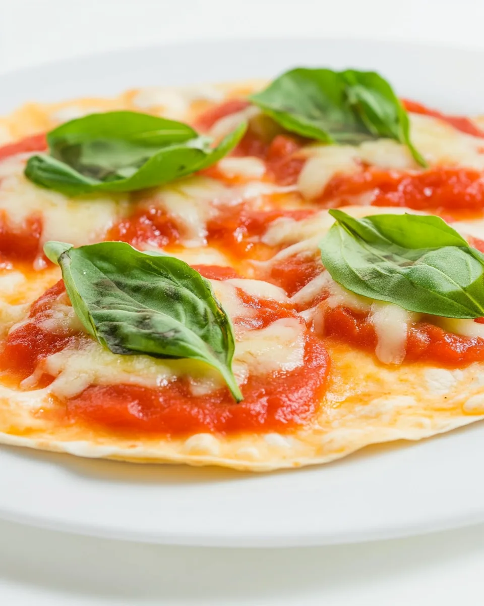 Quick and Easy Tortilla Pizza