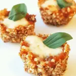 Quinoa Pizza Bites