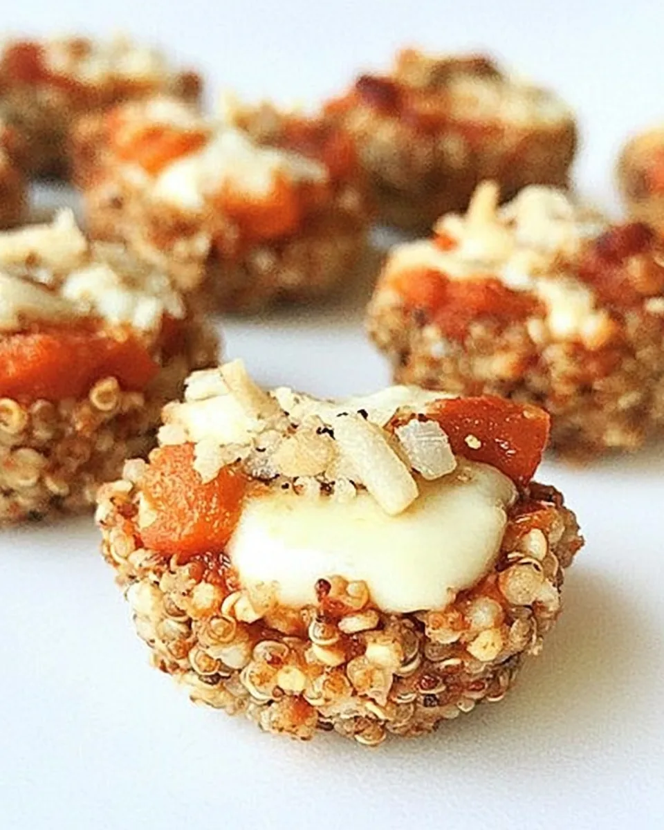 Quinoa Pizza Bites