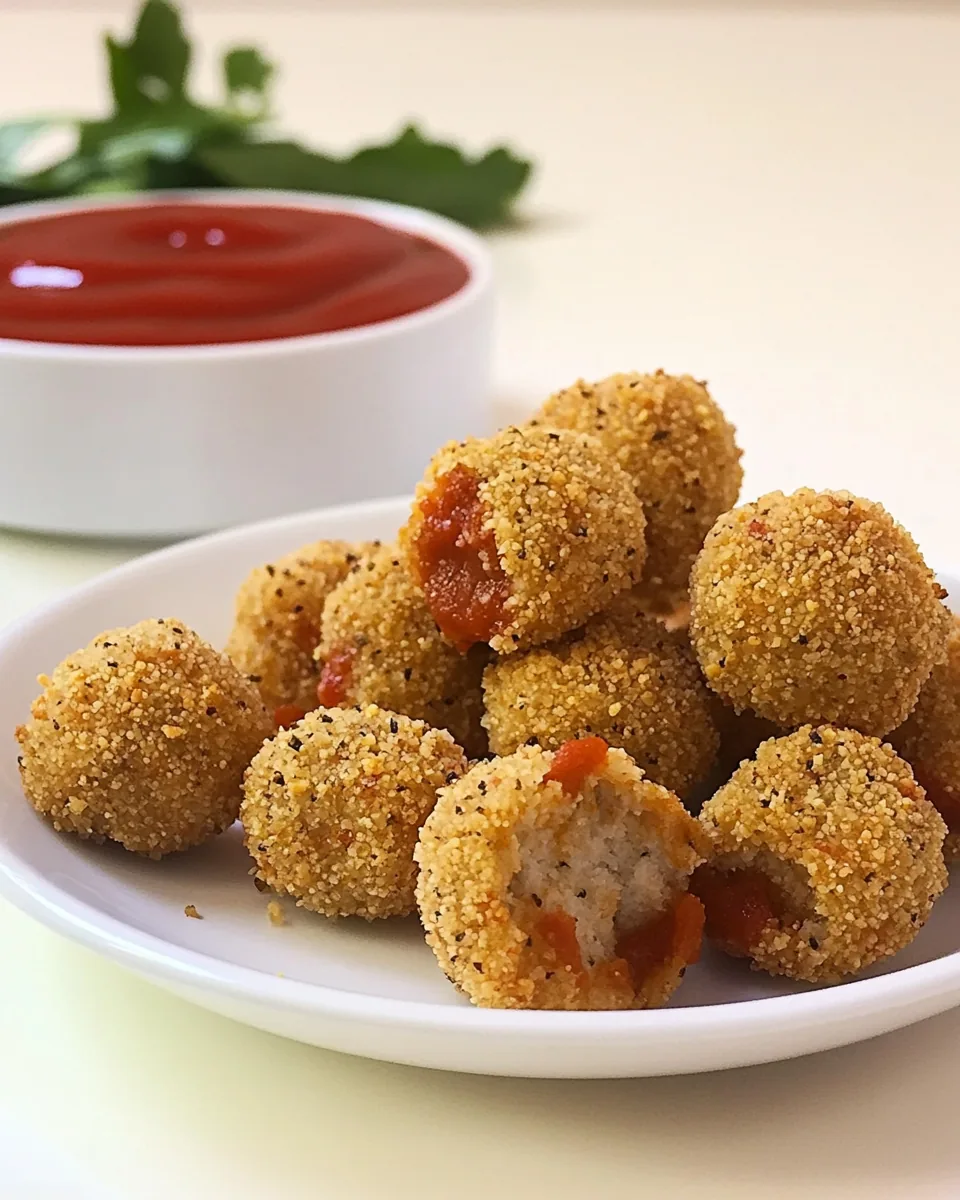 Quinoa Pizza Bites