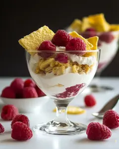 Raspberry Greek Yogurt Parfait