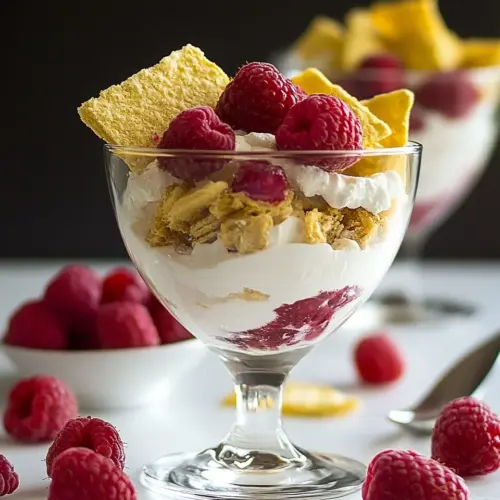 Raspberry Greek Yogurt Parfait