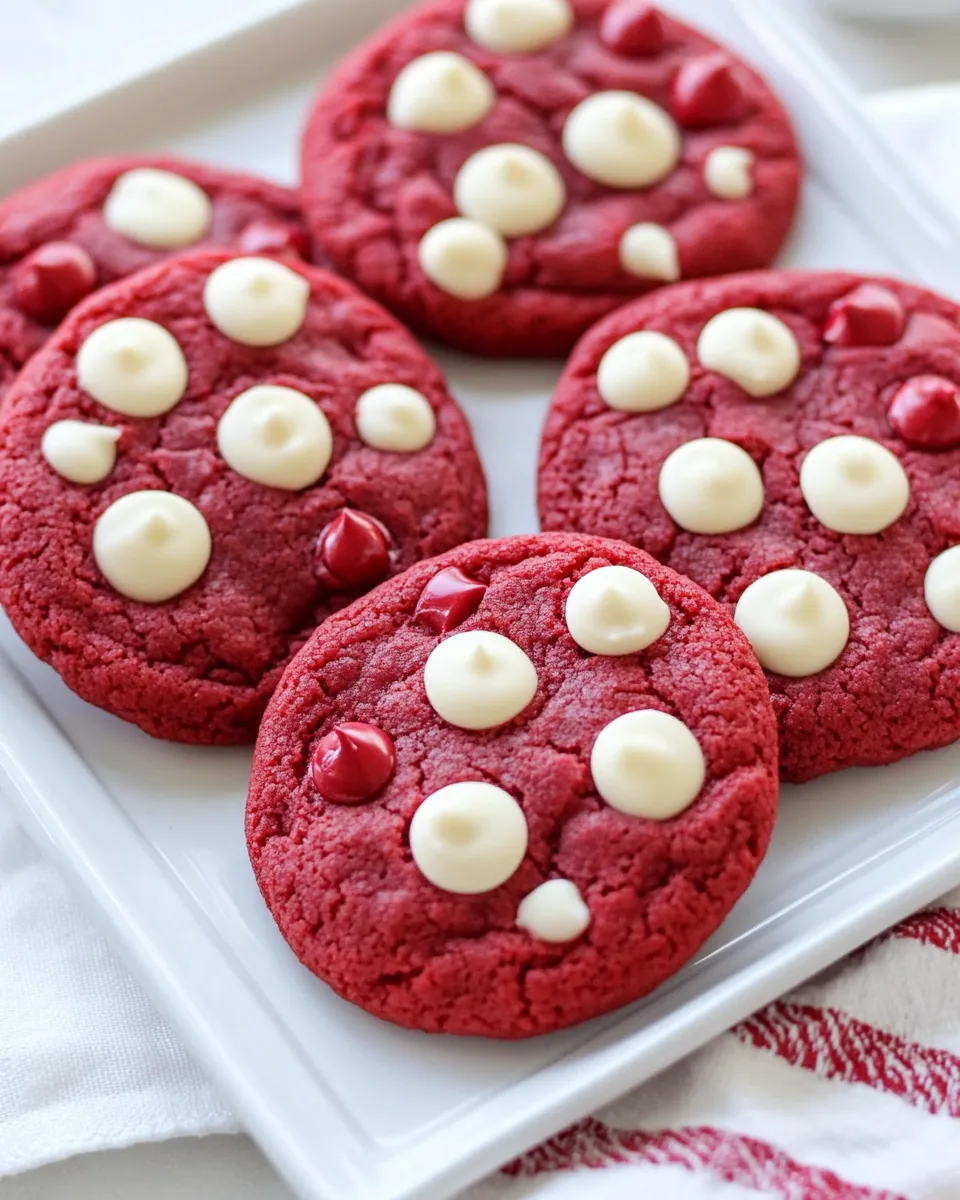 Red Velvet Cookies