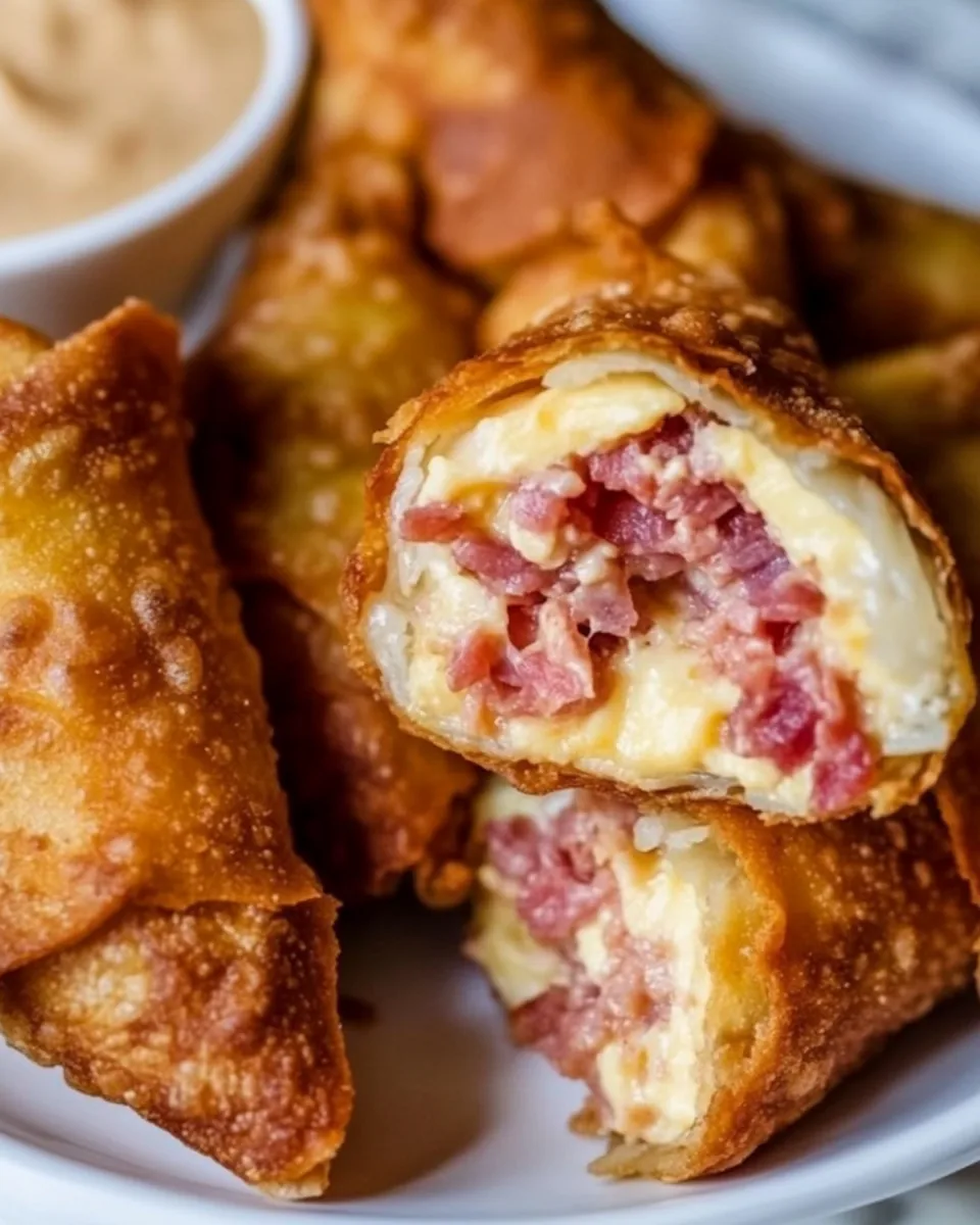 Reuben Egg Rolls