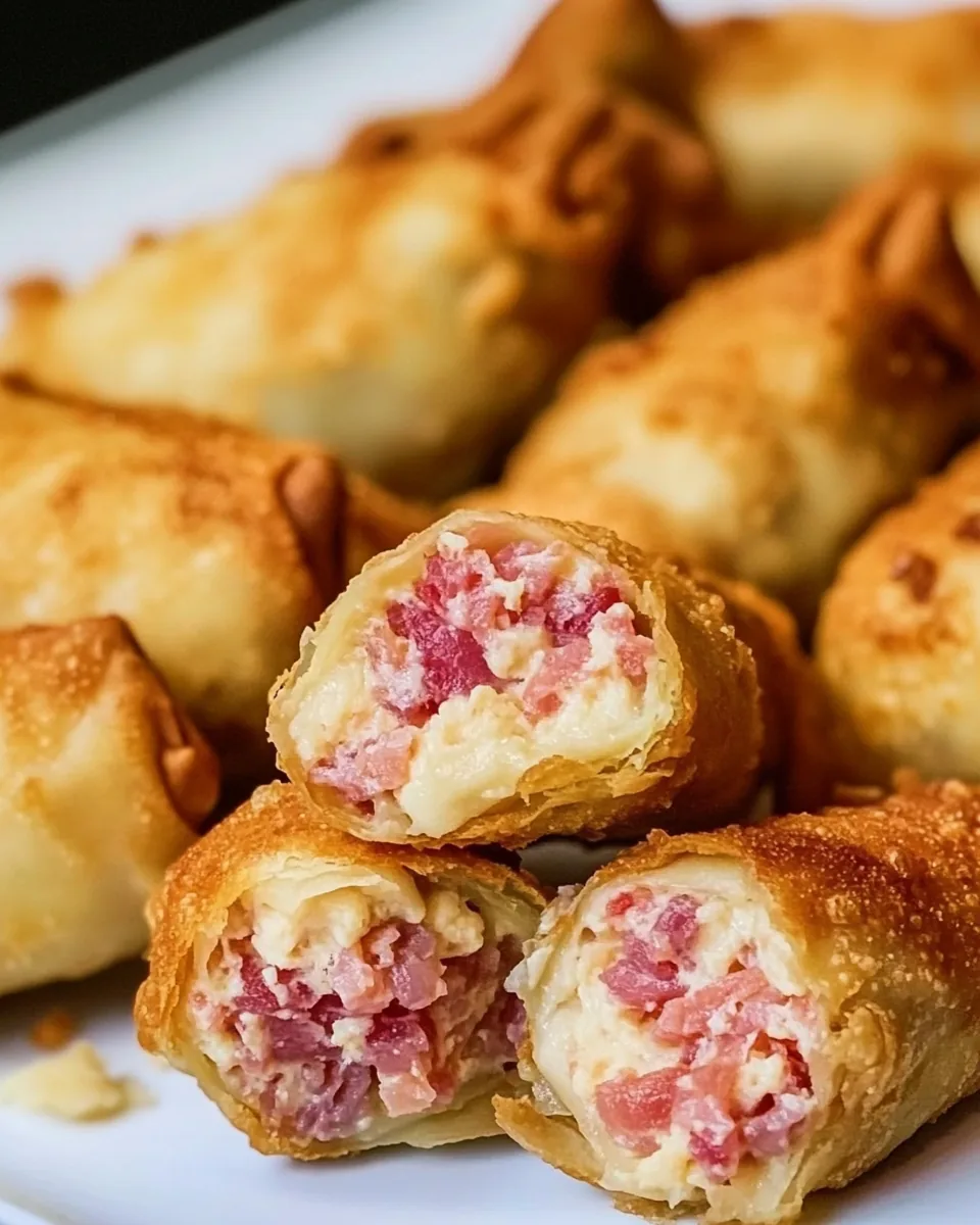 Reuben Egg Rolls