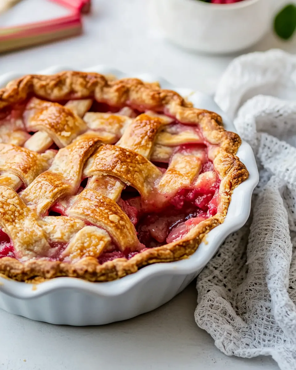 Rhubarb Pie