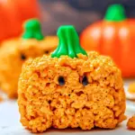 Rice Krispie Pumpkin Treats