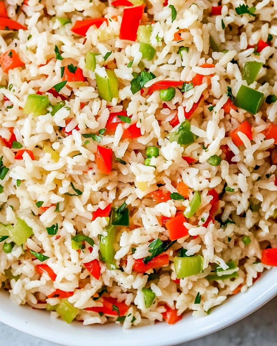 Rice With Peppers