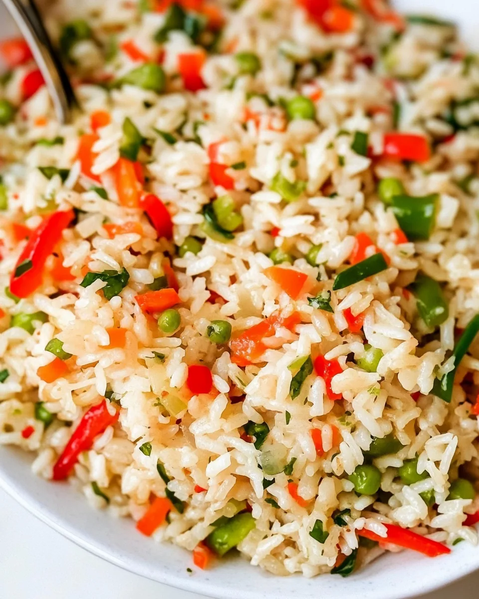 Rice With Peppers