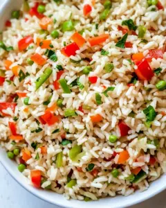 Rice With Peppers