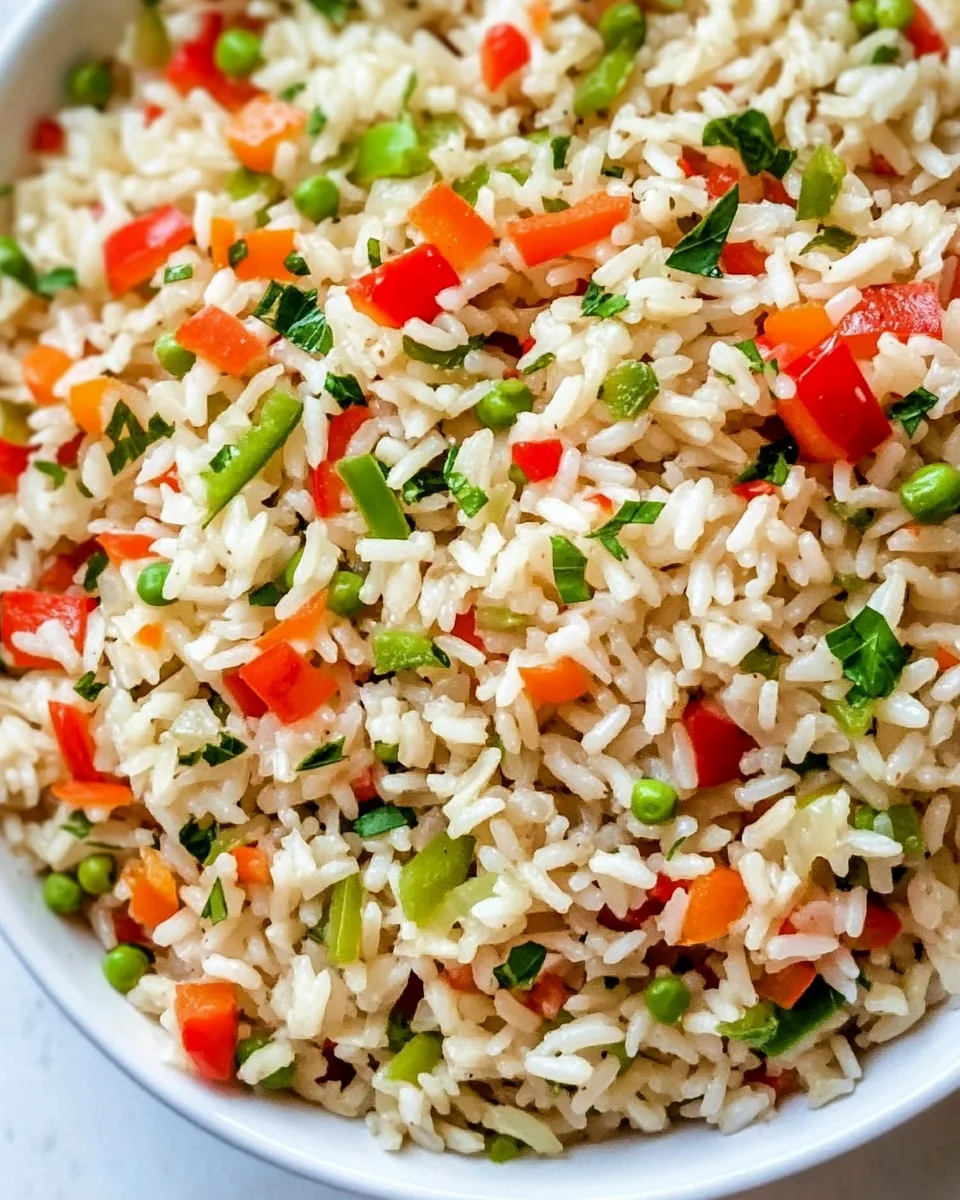 Rice With Peppers