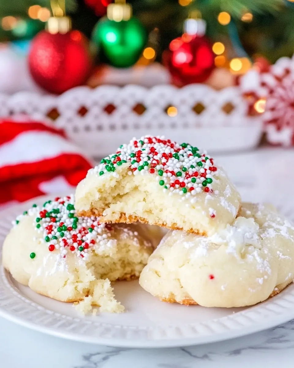 Ricotta Cheese Cookies