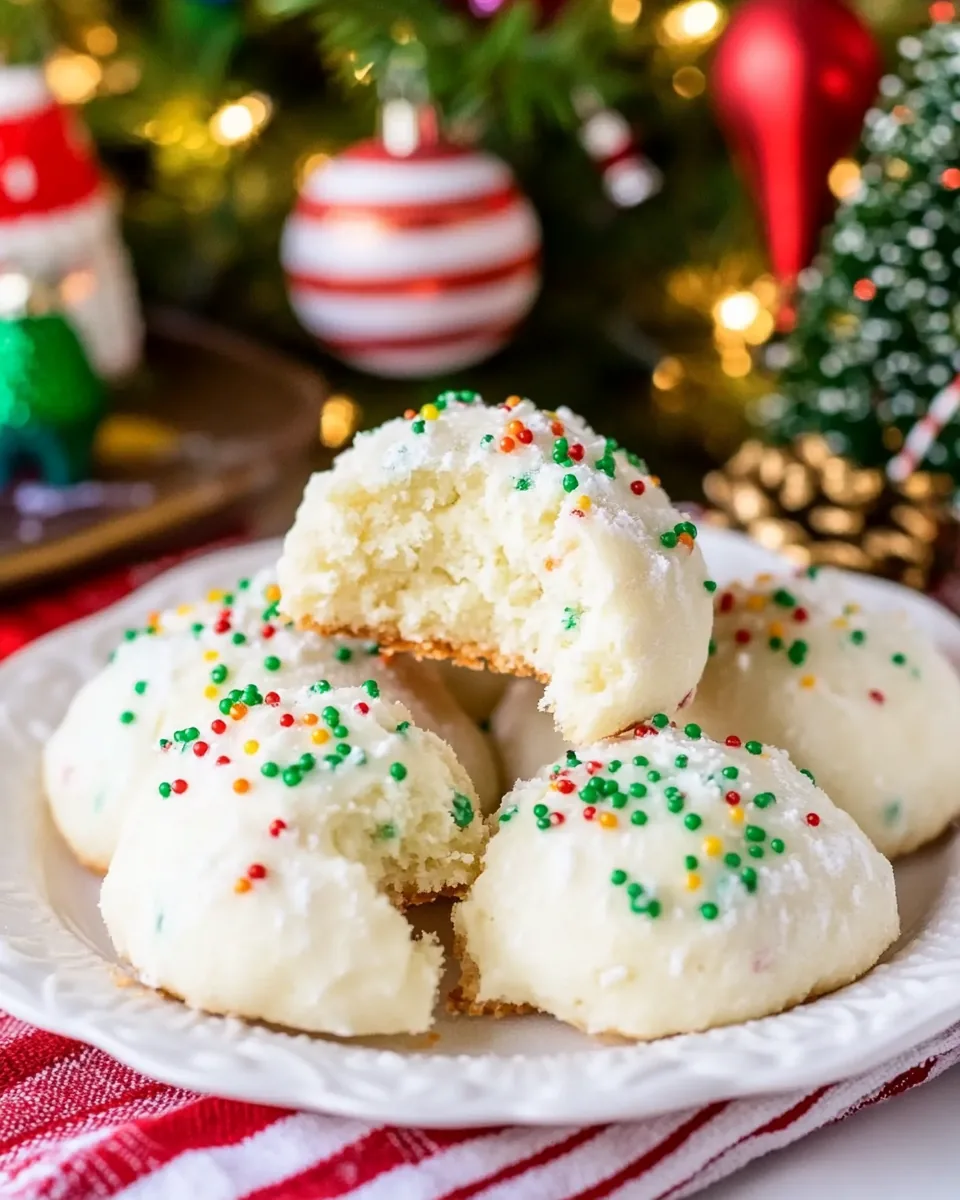 Ricotta Cheese Cookies