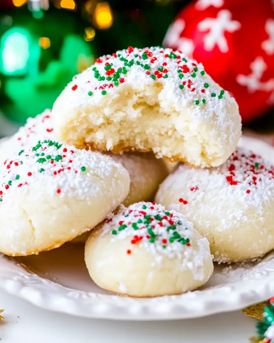 Ricotta Cheese Cookies