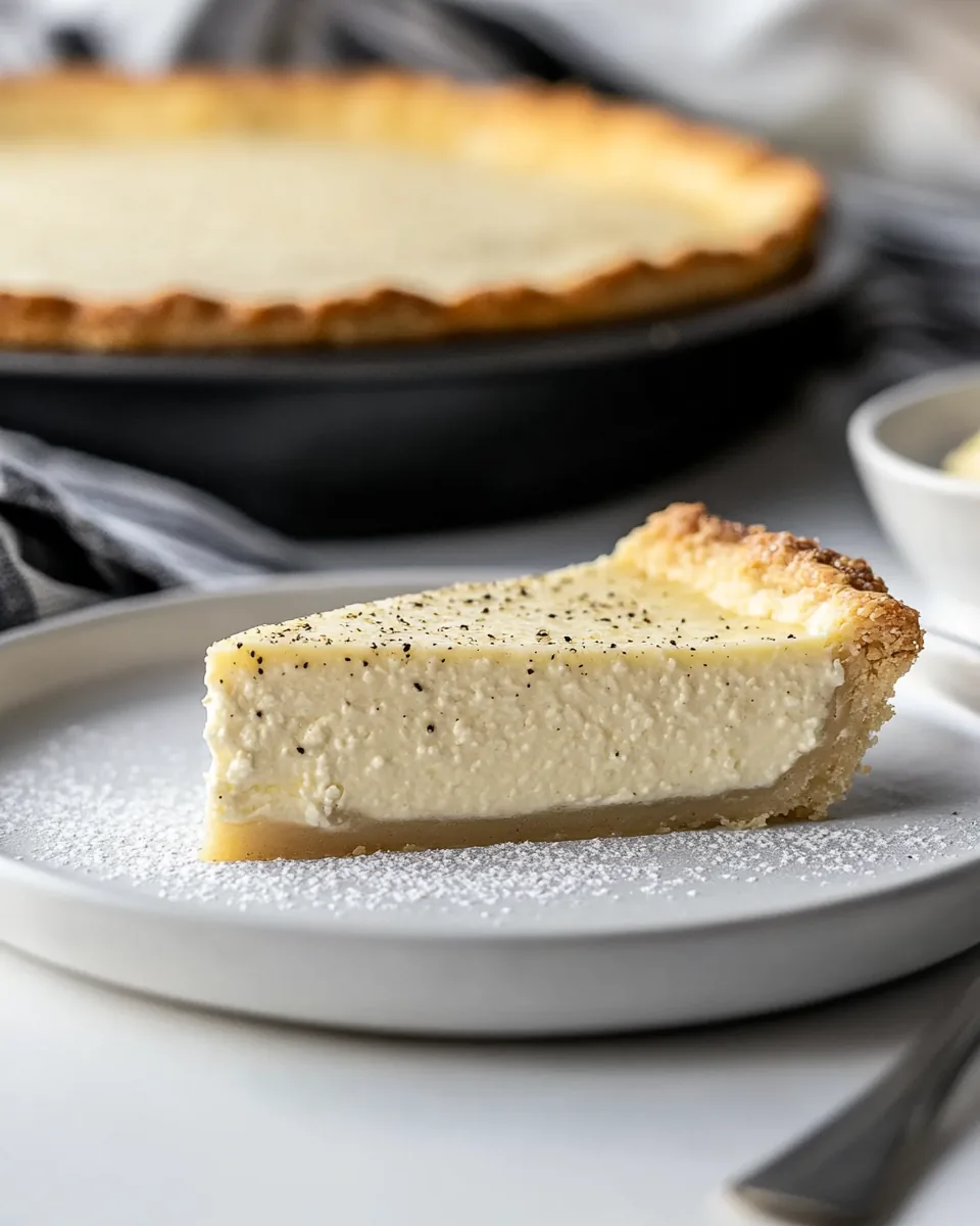 Ricotta Pie