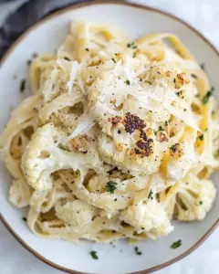 Roasted Cauliflower Pasta