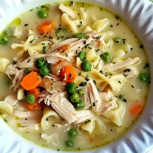 Roasted Chicken Noodle Soup