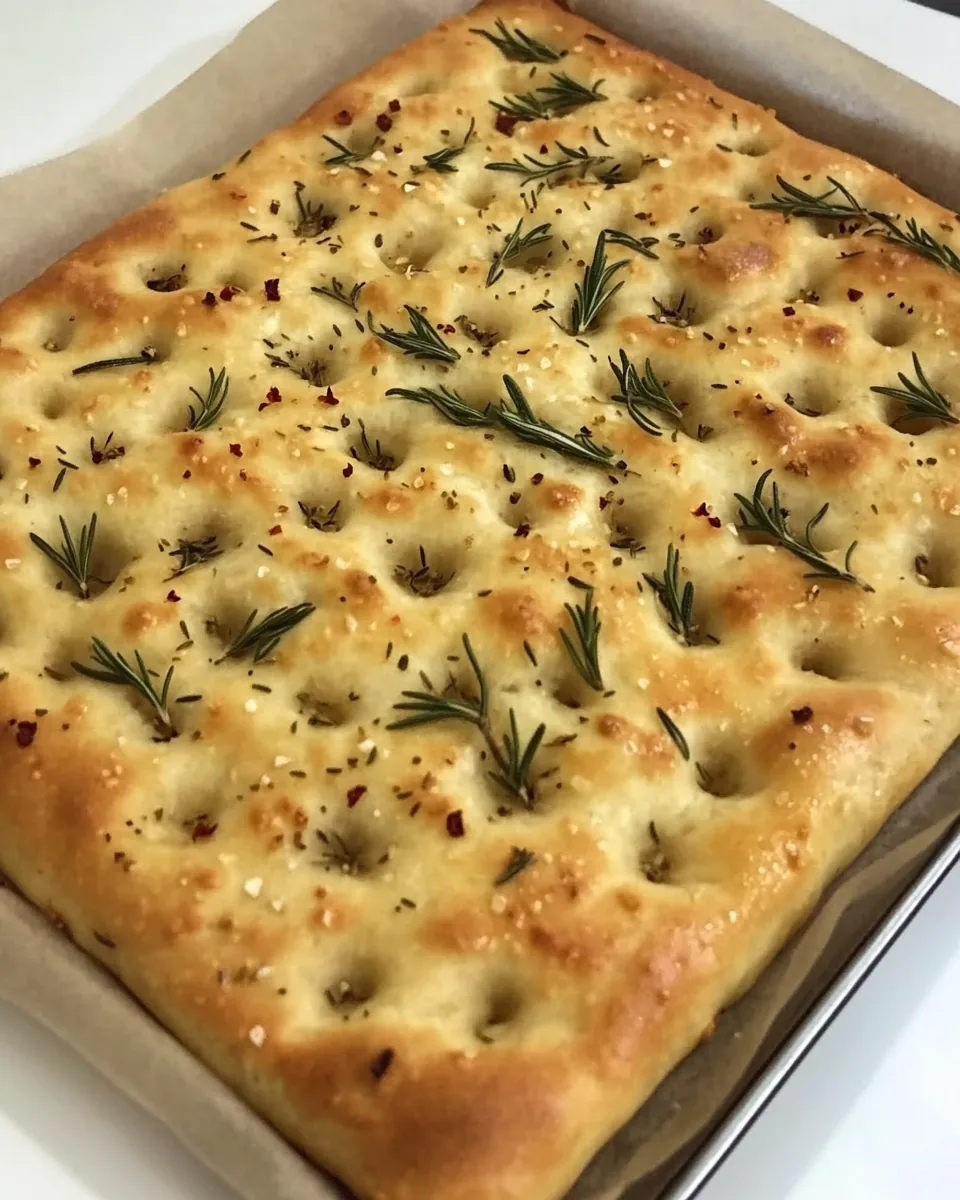 Roasted Garlic Focaccia
